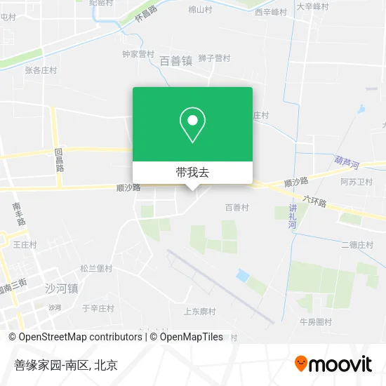 善缘家园-南区地图