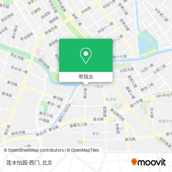 莲水怡园-西门地图