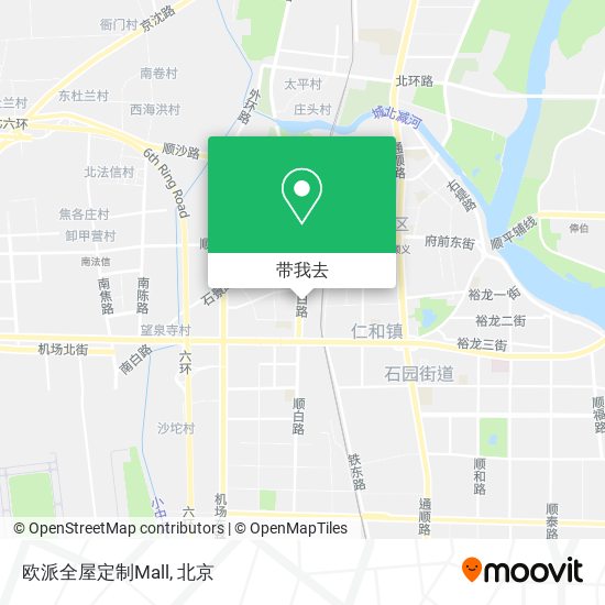 欧派全屋定制Mall地图
