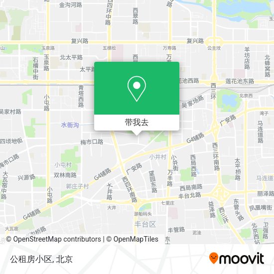 公租房小区地图