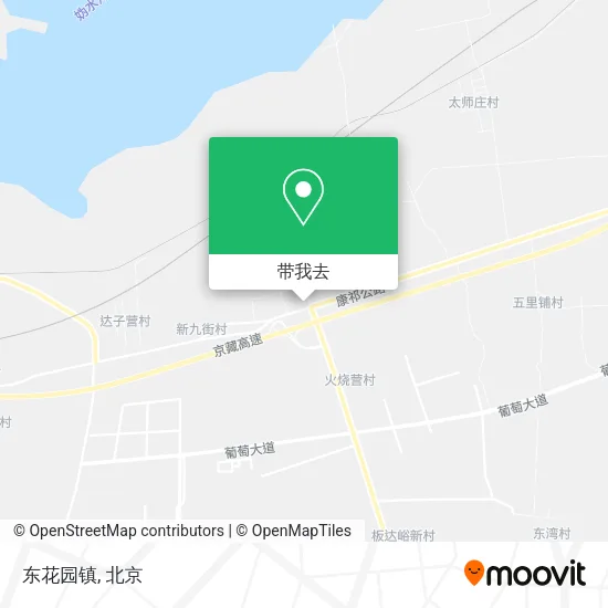 东花园镇地图