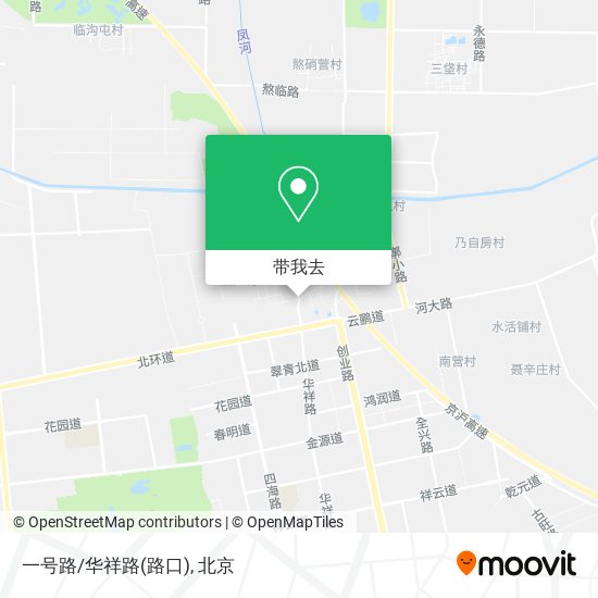 一号路/华祥路(路口)地图