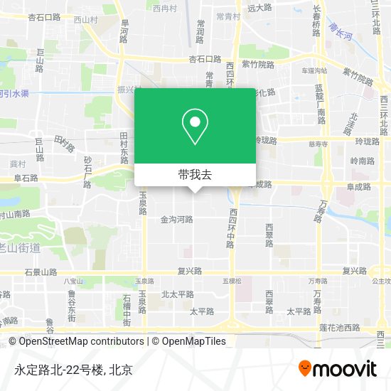 永定路北-22号楼地图