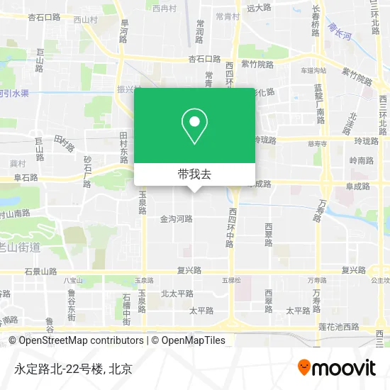 永定路北-22号楼地图