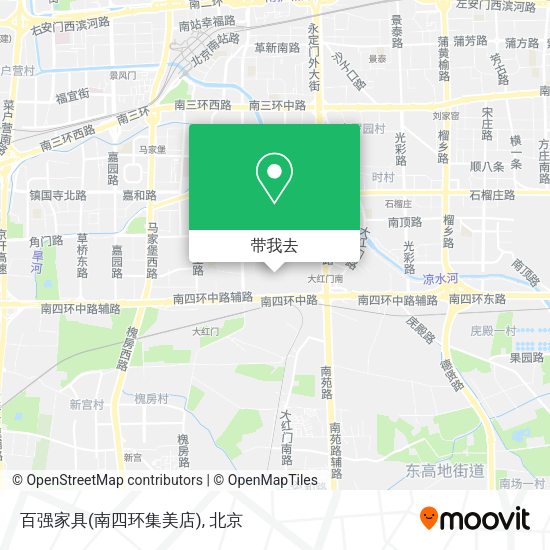 百强家具(南四环集美店)地图