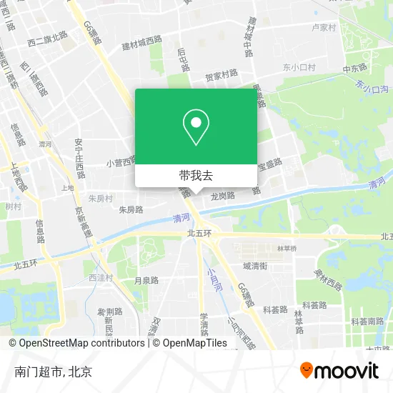 南门超市地图