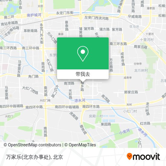 万家乐(北京办事处)地图