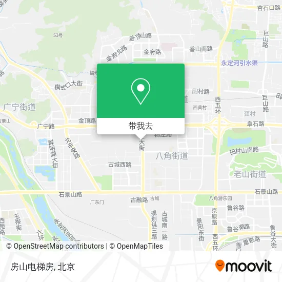 房山电梯房地图