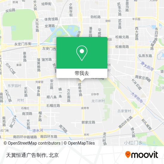 天翼恒通广告制作地图