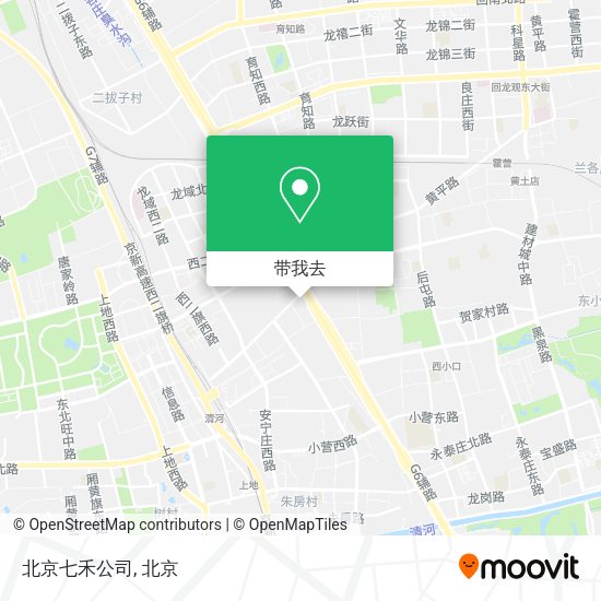 北京七禾公司地图