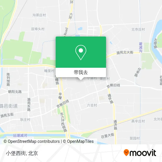 小堡西街地图