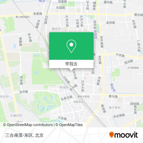 三合南里-东区地图