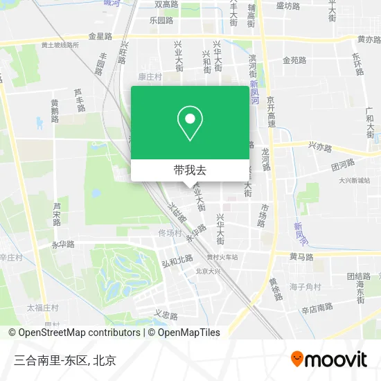 三合南里-东区地图