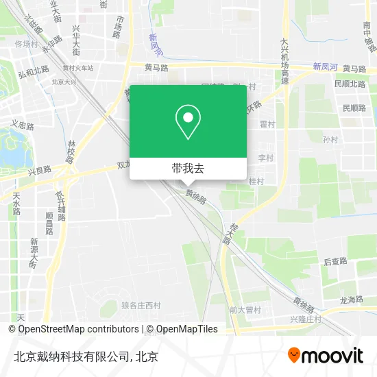 北京戴纳科技有限公司地图