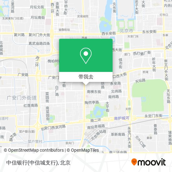 中信银行(中信城支行)地图