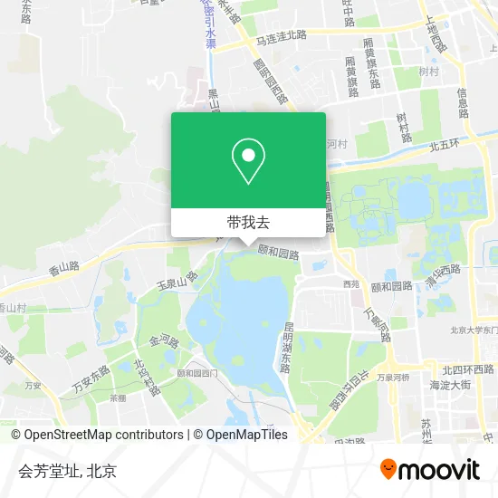 会芳堂址地图