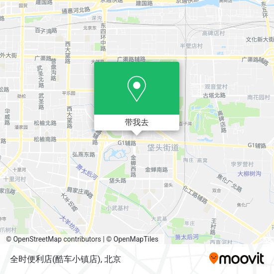 全时便利店(酷车小镇店)地图