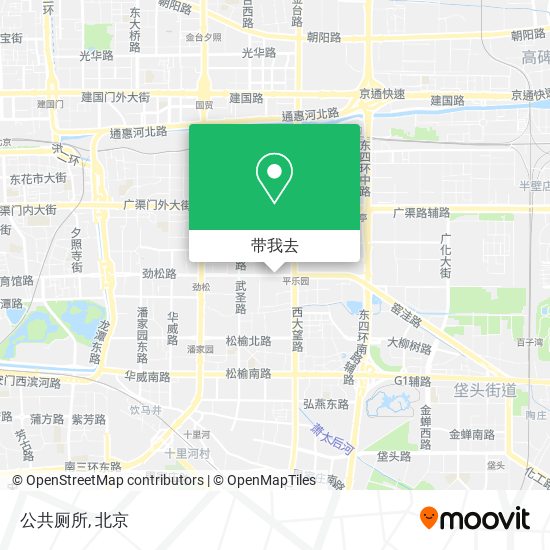 公共厕所地图