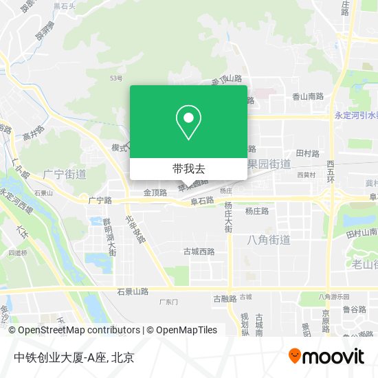 中铁创业大厦-A座地图