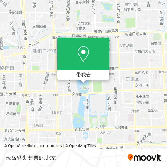 琼岛码头-售票处地图