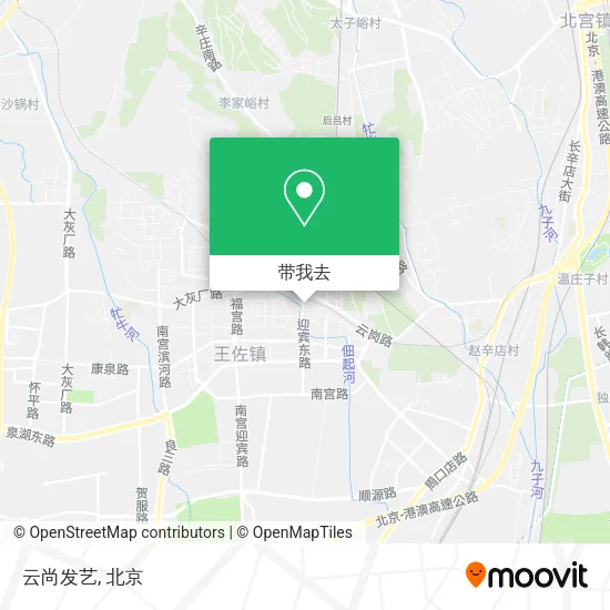 云尚发艺地图