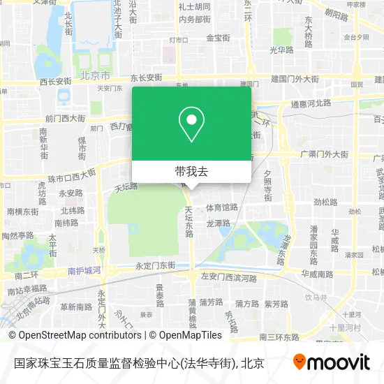 国家珠宝玉石质量监督检验中心(法华寺街)地图