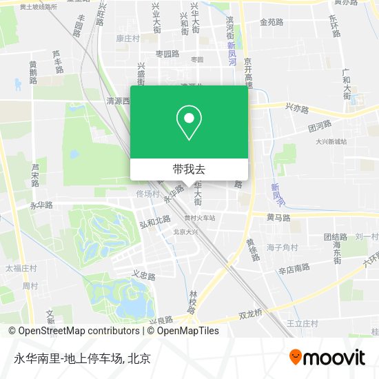 永华南里-地上停车场地图