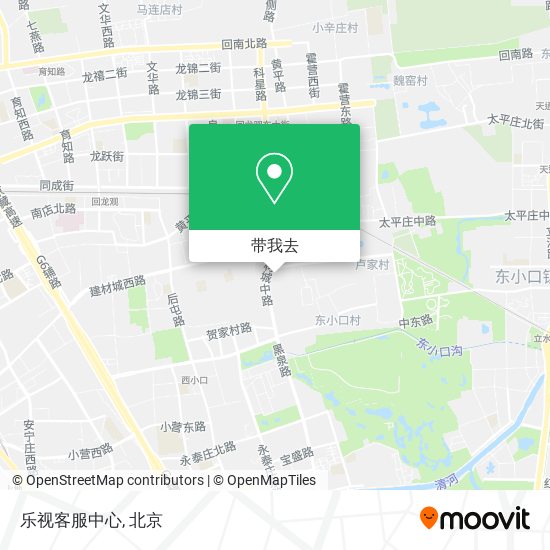 乐视客服中心地图