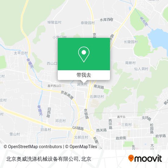 北京奥威洗涤机械设备有限公司地图
