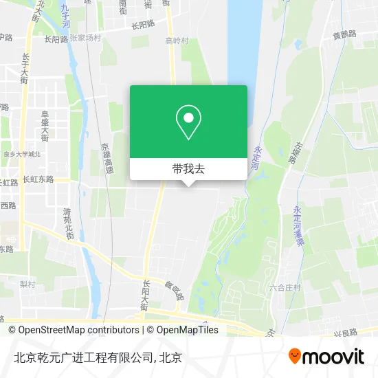 北京乾元广进工程有限公司地图