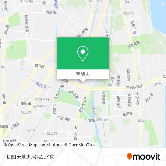 长阳天地九号院地图