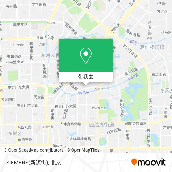 SIEMENS(新源街)地图
