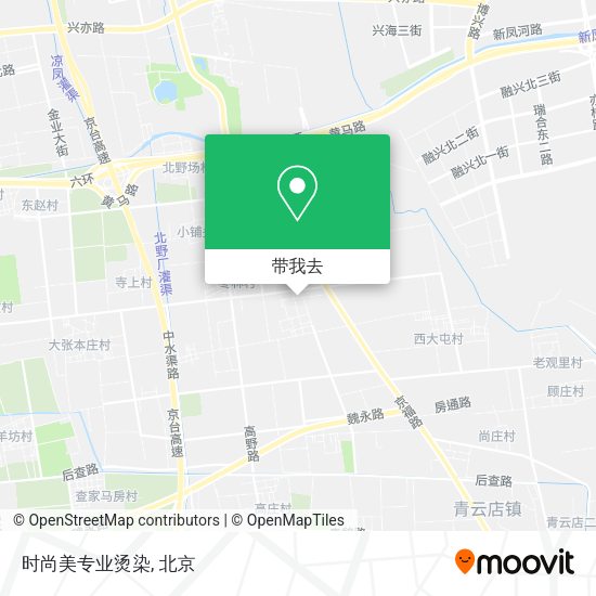 时尚美专业烫染地图