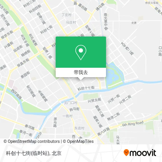 科创十七街(临时站)地图