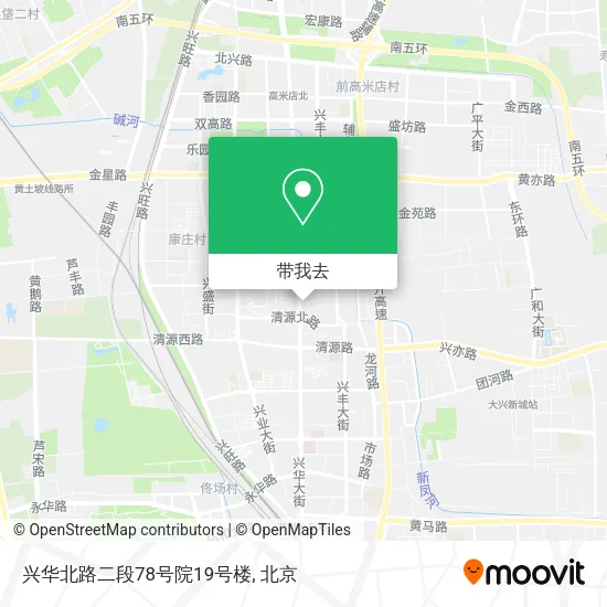 兴华北路二段78号院19号楼地图