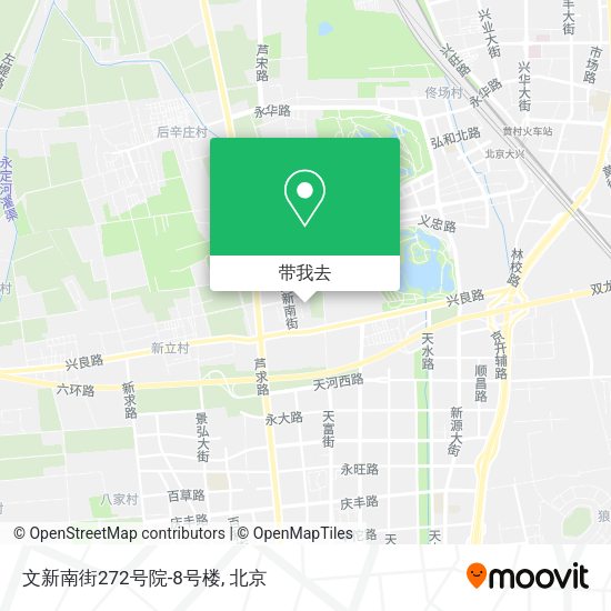 文新南街272号院-8号楼地图