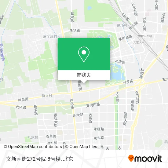文新南街272号院-8号楼地图