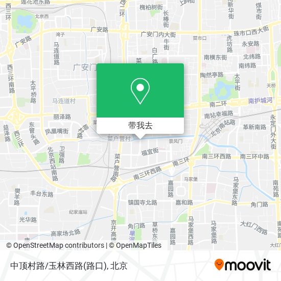 中顶村路/玉林西路(路口)地图