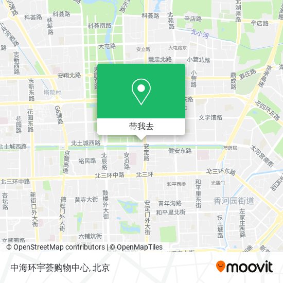 中海环宇荟购物中心地图