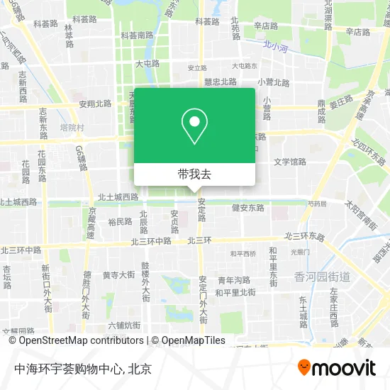 中海环宇荟购物中心地图