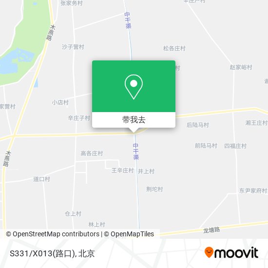 S331/X013(路口)地图