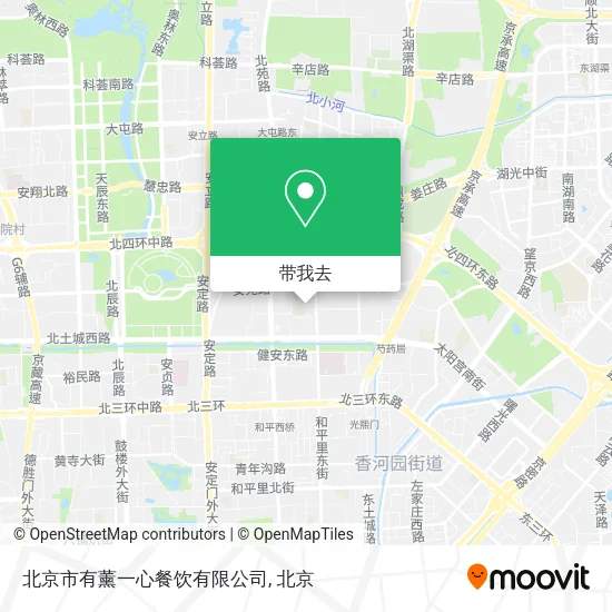北京市有薰一心餐饮有限公司地图