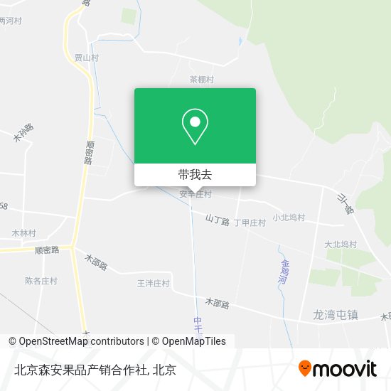 北京森安果品产销合作社地图