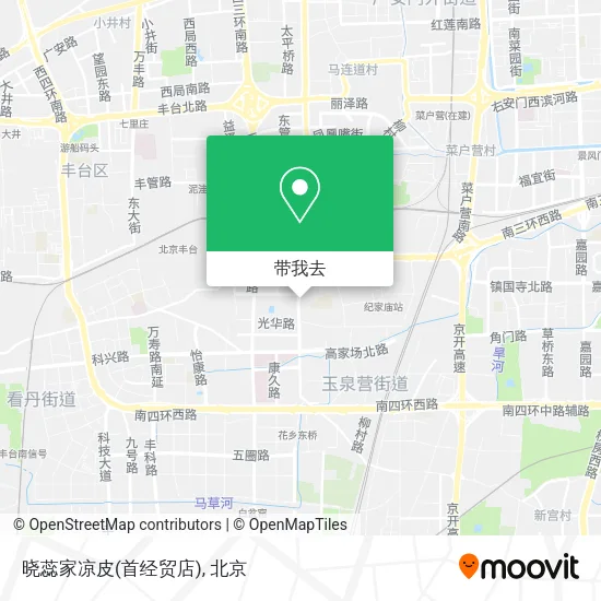 晓蕊家凉皮(首经贸店)地图