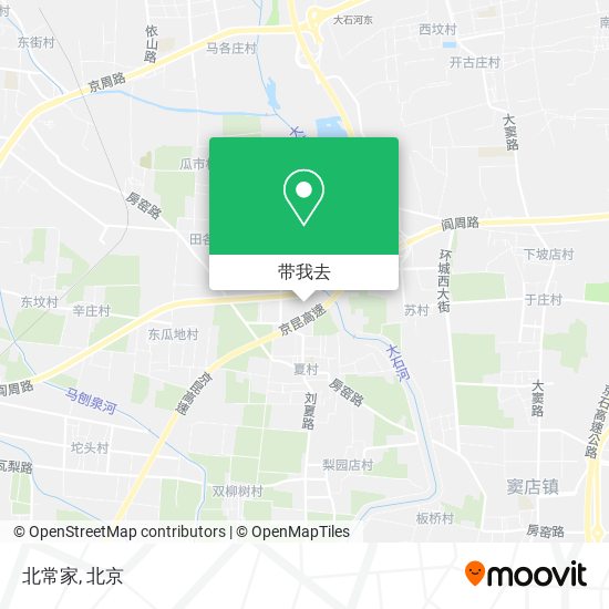 北常家地图