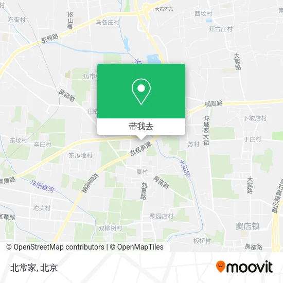 北常家地图