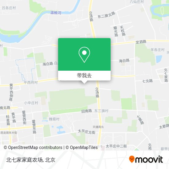 北七家家庭农场地图