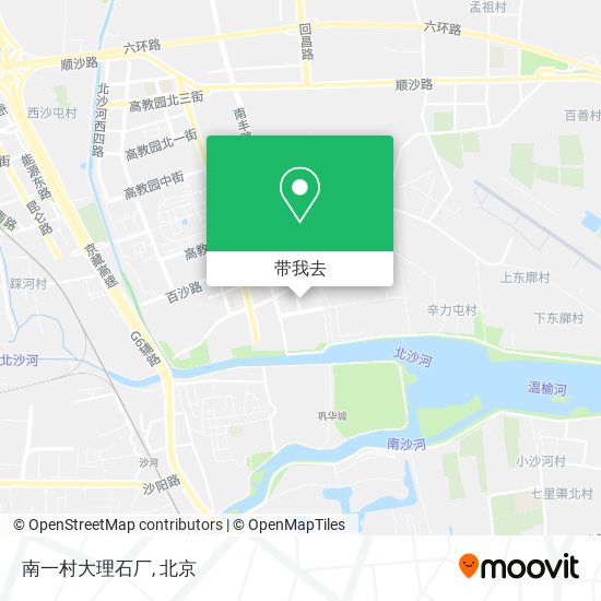 南一村大理石厂地图