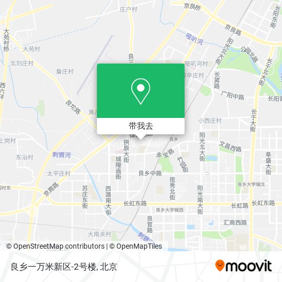 良乡一万米新区-2号楼地图