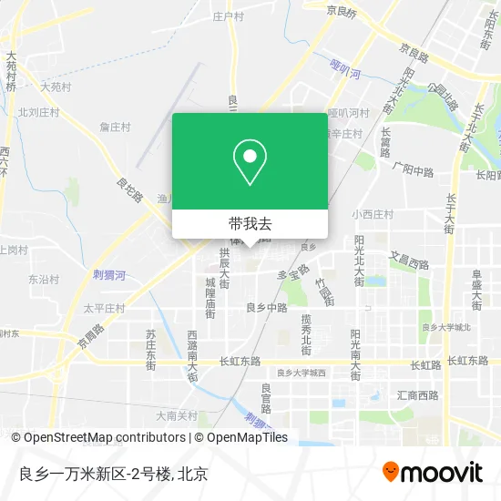 良乡一万米新区-2号楼地图